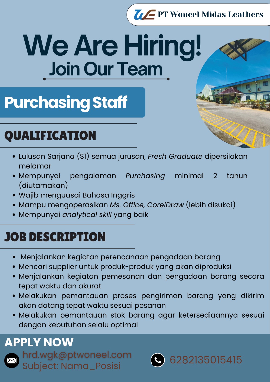 Purchasing Staff